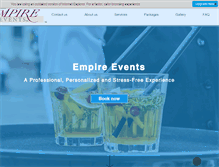 Tablet Screenshot of empireevents.org